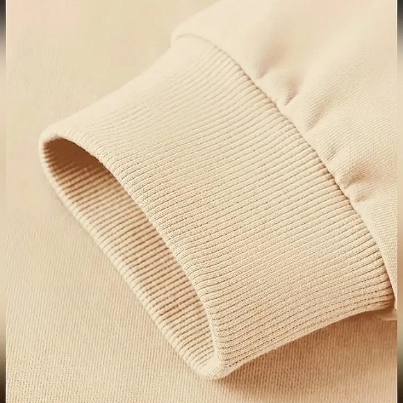 New Women's Polyester Life Goal French Terry Sweatshirt Expensive & Difficult - Picture 4 of 8